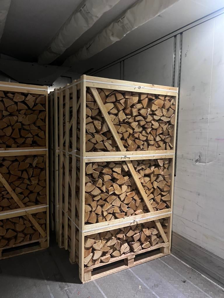 grote partijen openhaardhout eik ess berk haag vrachtwagen