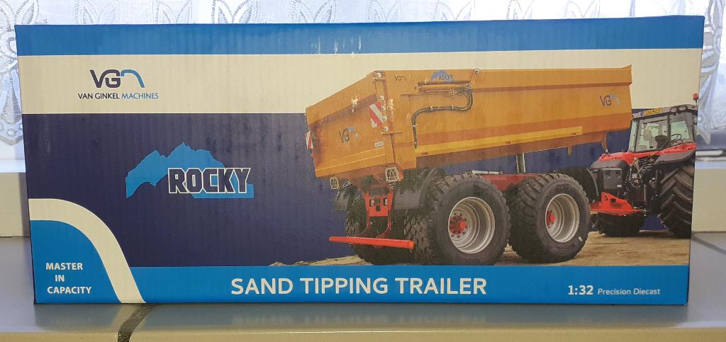 VGM Sand tipping trailer - AT Collections, Ophalen of Verzenden, Nieuw, Tractor of Landbouw, Overige merken
