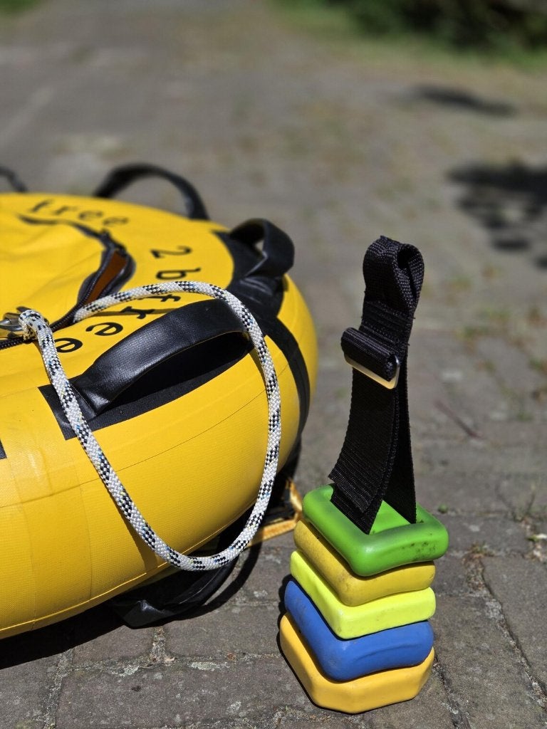 Strap free dive duikboei - Anchor strap free diving buoy, Ophalen of Verzenden, Lood of Loodgordel