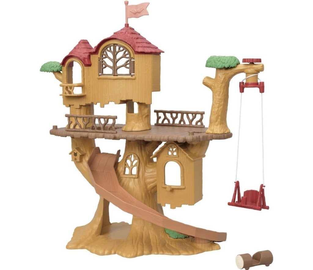 Sylvanian families 5450 avontuurlijke boomhut, Kinderen en Baby's, Speelgoed | Poppenhuizen, Poppenhuis, Ophalen of Verzenden
