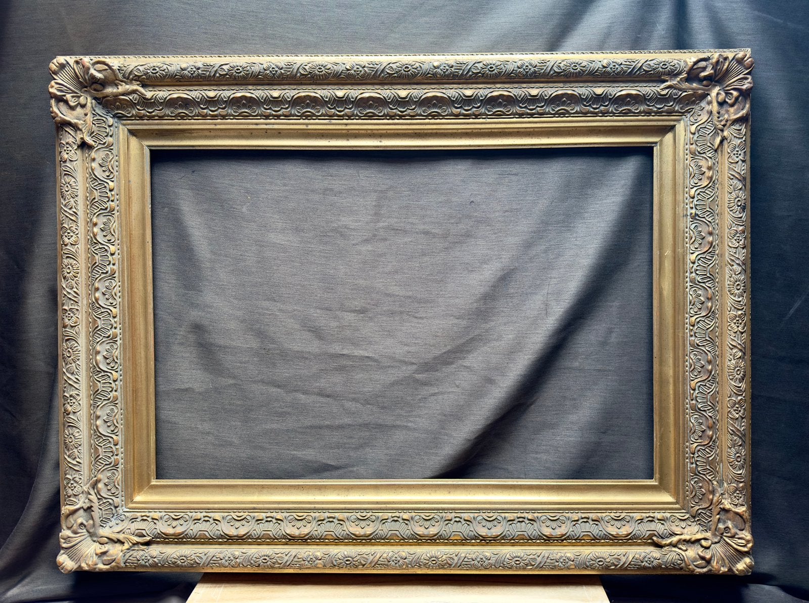 BREDE ZWARE BAROKKE “VERMEER” SCHILDERIJLIJST 60x90 CM., Huis en Inrichting, Woonaccessoires | Lijsten, Ophalen of Verzenden, Zo goed als nieuw