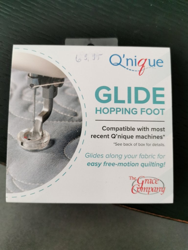 Q'nique glide hopping foot, Hobby en Vrije tijd, Ophalen of Verzenden, Nieuw, Naaimachine, Overige merken