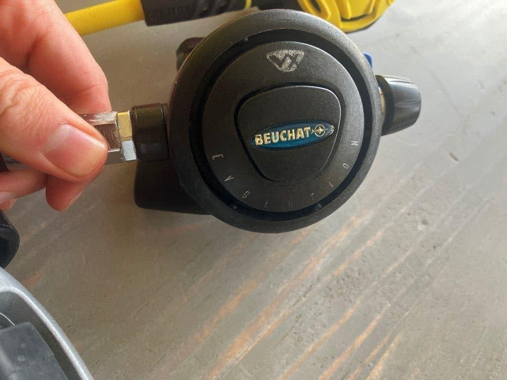 Beuchat VX10 tweede trap + gratis octo voor onderdelen, Watersport en Boten, Duiken, Ophalen of Verzenden, Gebruikt, Overige typen