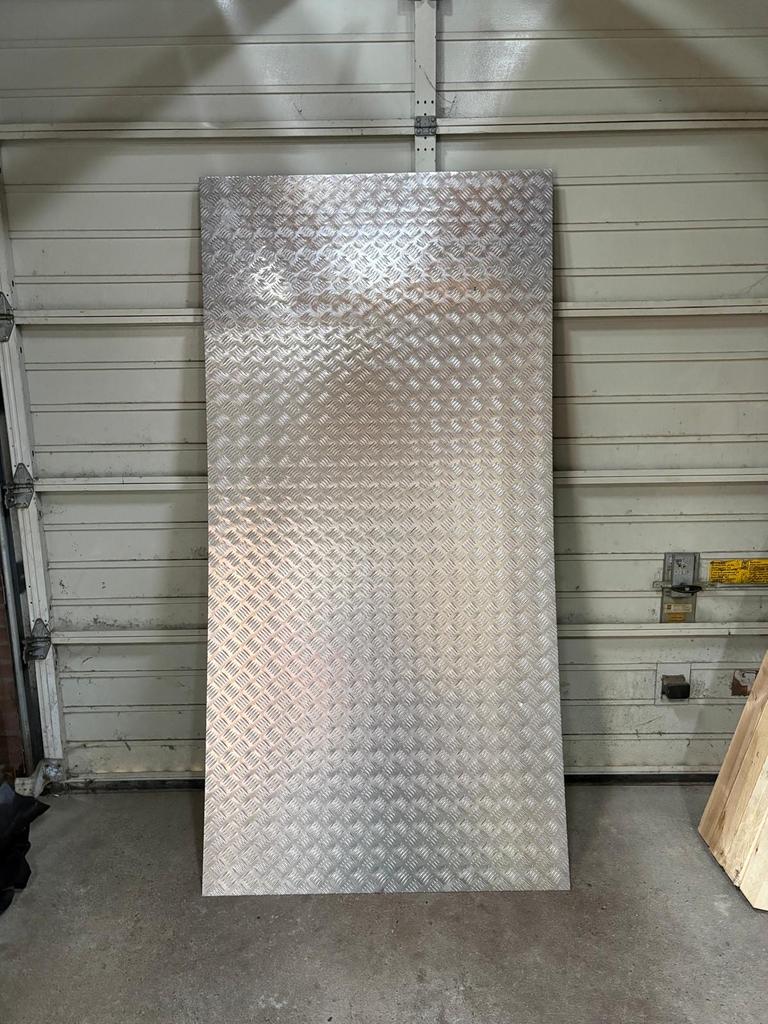 Traanplaat aluminium, Ophalen, Nieuw, Aluminium