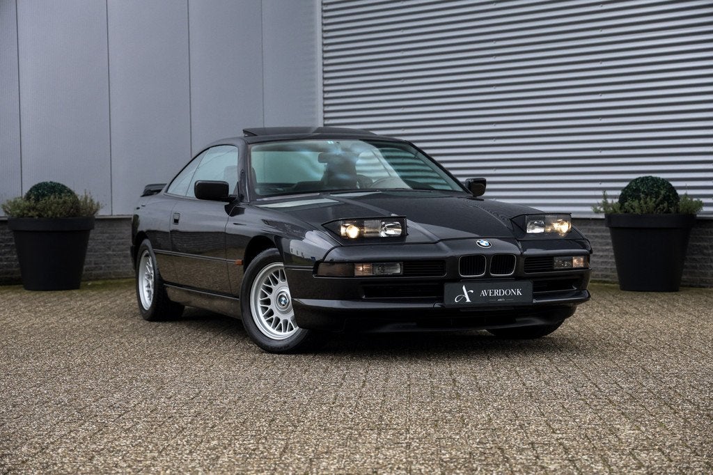 BMW 8 Serie 850i V12 AUTOMAAT Topstaat|Documentatie|Schuifda, Auto's, Oldtimers, Automaat, Achterwielaandrijving, Zwart, Bedrijf