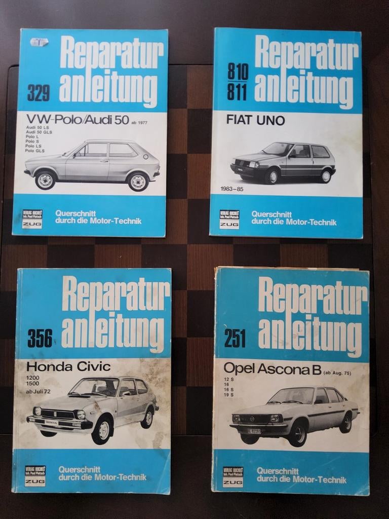 Auto werkplaatshandleiding, duitstalige Reparaturanleitung, Ophalen of Verzenden