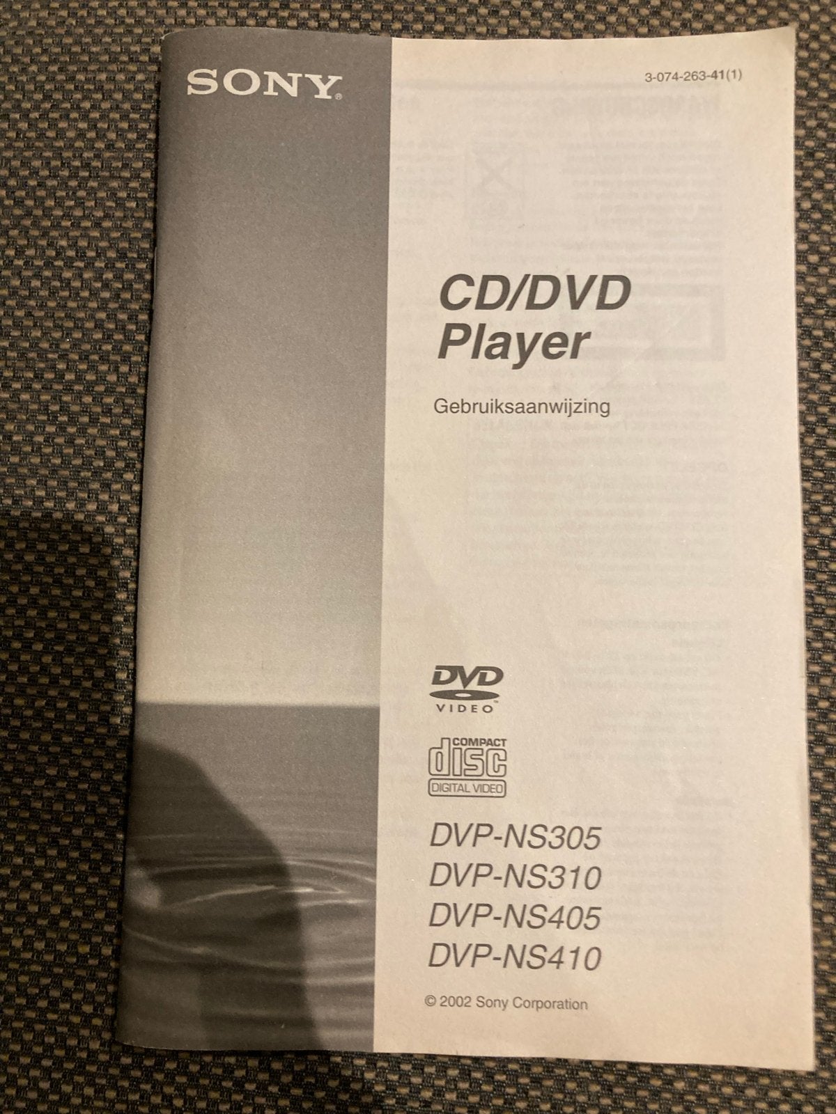 Sony Dvd Speler DVP-NS305 met afstandsbediening zgan, Ophalen of Verzenden, Gebruikt, Dvd-speler, Sony