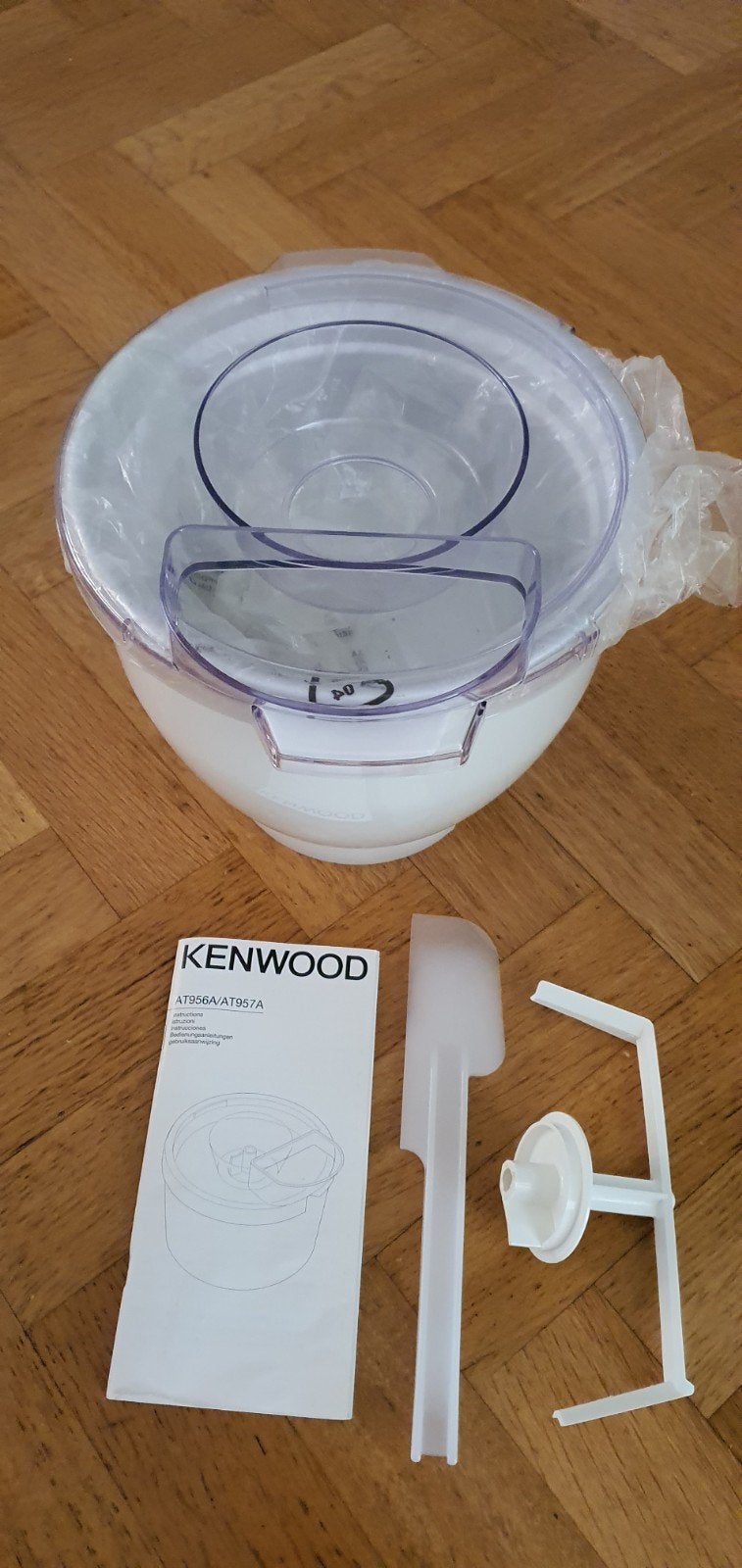 Kenwood AT956A AT957A IJsbereider Ijsmaker, Ophalen of Verzenden, Zo goed als nieuw