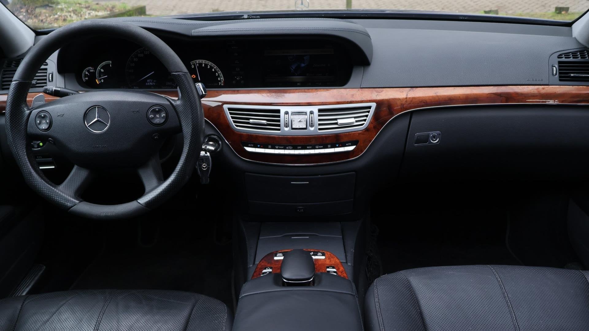 Mercedes-Benz S-klasse 350 Lang Prestige Plus|LPG G3|Full-op, Automaat, Achterwielaandrijving, Gebruikt, Zwart