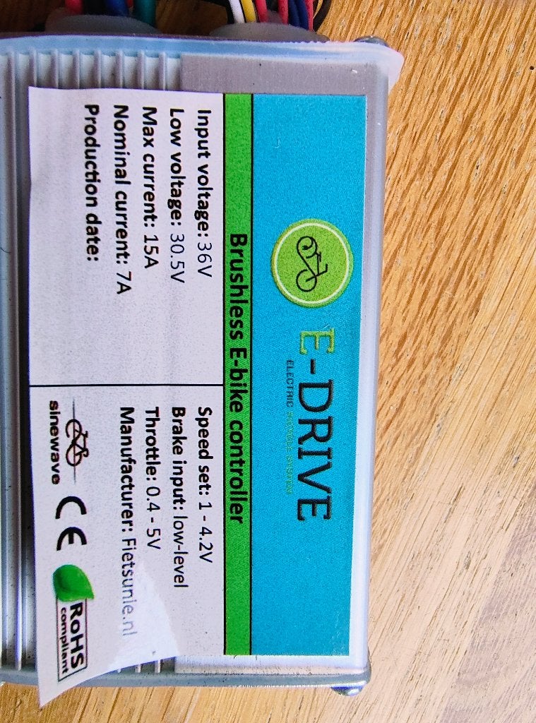 controler e bike, Ophalen of Verzenden, Gebruikt, Elektrische fiets, Motor