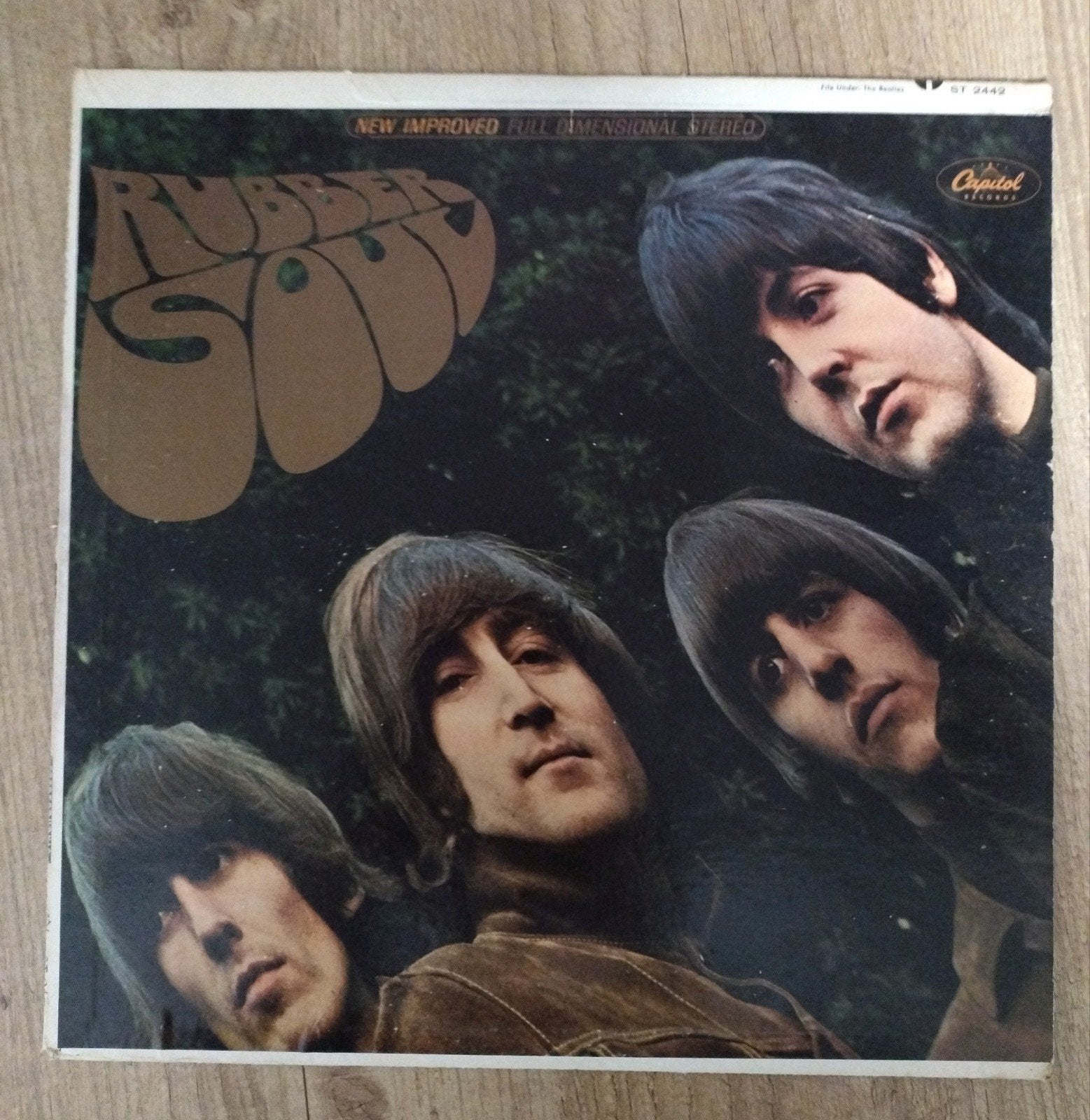The Beatles - Rubber Soul LP (Stereo, Capitol Records), Cd's en Dvd's, Vinyl | Pop, LP, Gebruikt, Pop, Ophalen of Verzenden