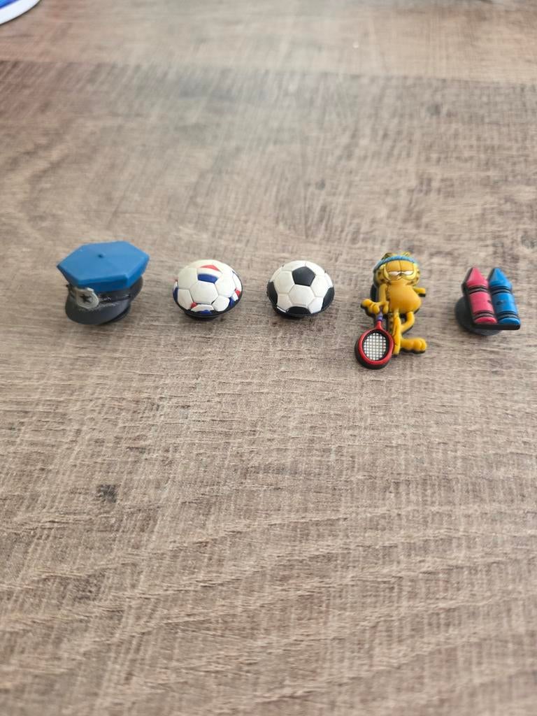 Leuke Crocs Jibbitz: set van 5 verschillende, Ophalen of Verzenden, Gebruikt