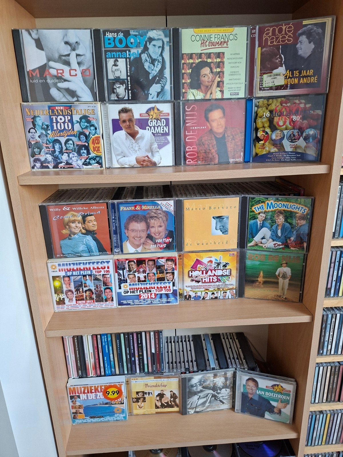 Grote collectie van 100 Nederlandse CD's, Ophalen