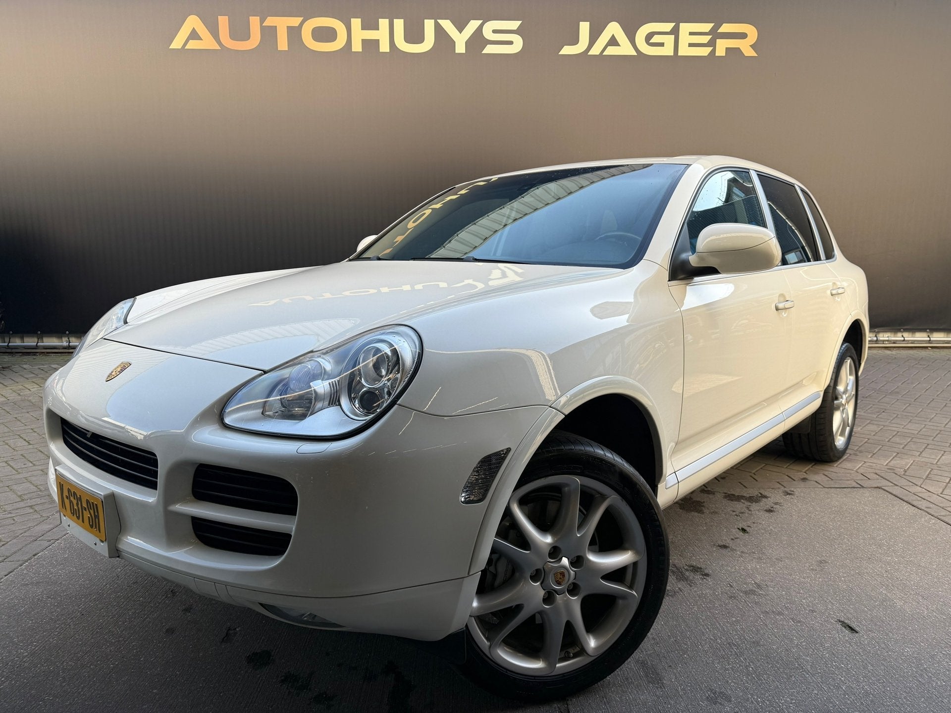 Porsche Cayenne 4.5 S Panorama Leer Camera Trekhaak, Auto's, Porsche, Automaat, Cayenne, Leder, Bedrijf