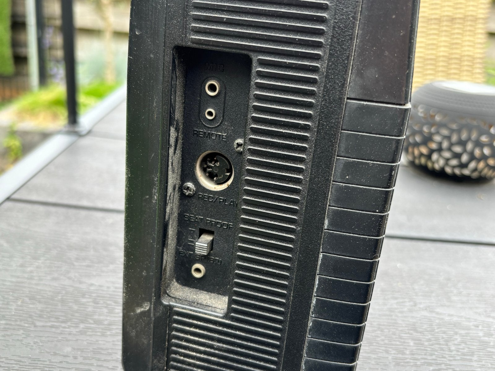 National Panasonic Rq 551LJS Vintage Retro Boombox, Ophalen of Verzenden, Gebruikt