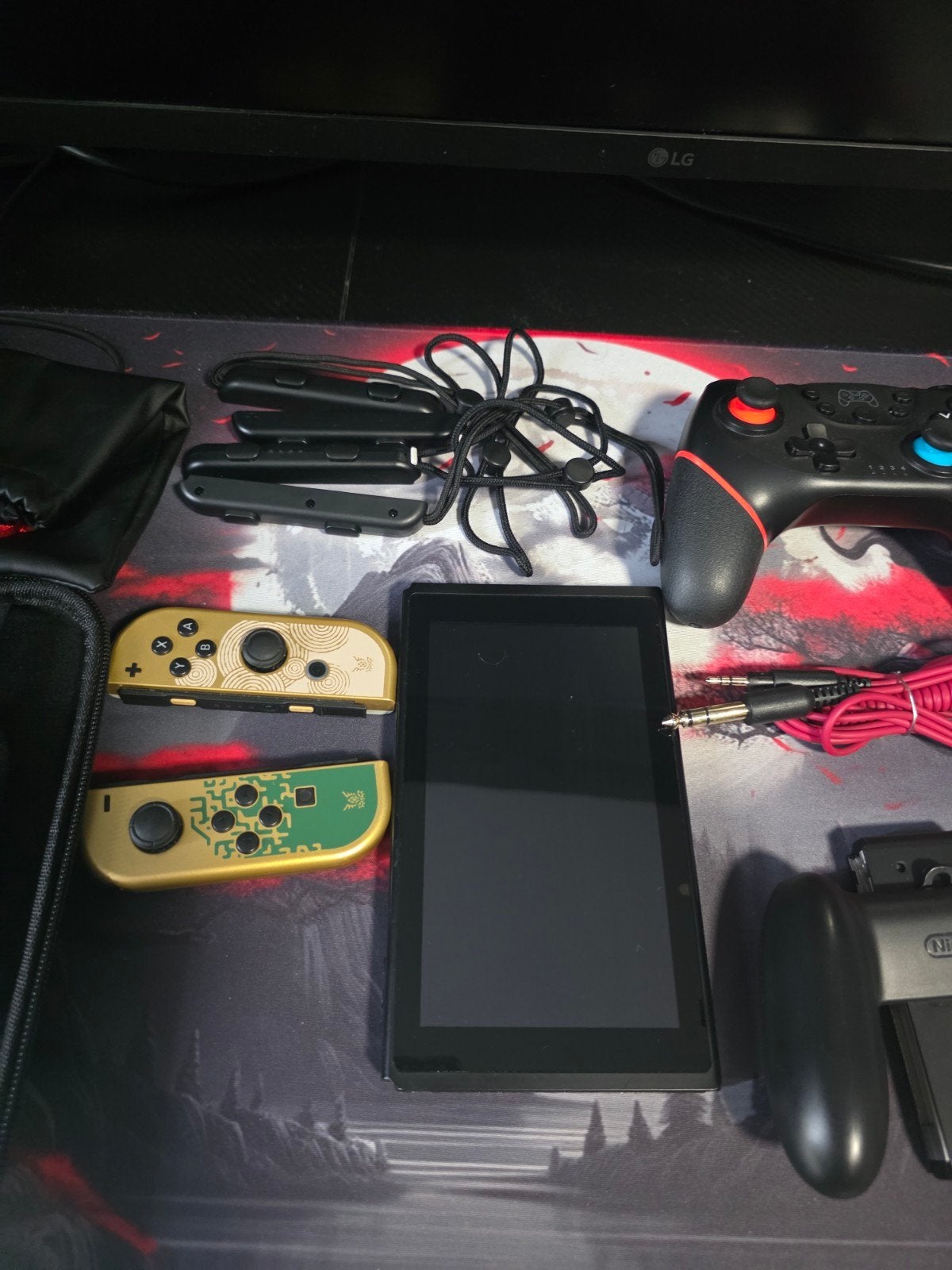 Foto 5 van Nintendo Switch (2019 Upgrade) met 3 games en extra's