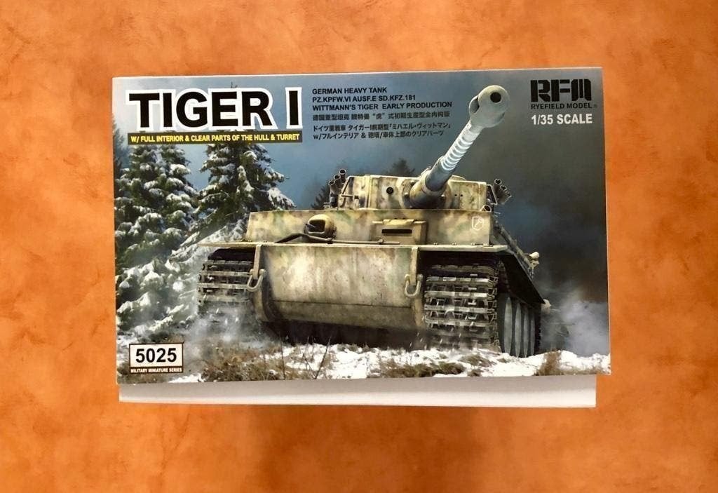 RYE FIELD RM-5025	Sd.Kfz. 181 Tiger I Early	1/35, Verzenden, Nieuw, 1:32 tot 1:50, Overige merken