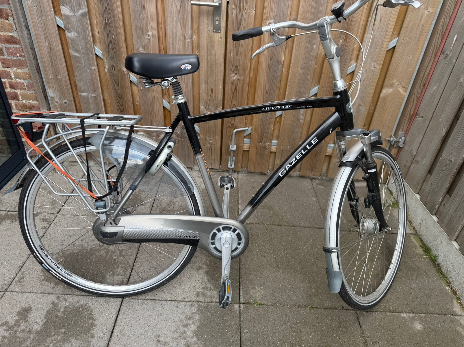 Gazelle Chamonix Excellent – Framemaat 57 cm, Fietsen en Brommers, Fietsen | Heren | Herenfietsen, Ophalen, Gebruikt, Versnellingen