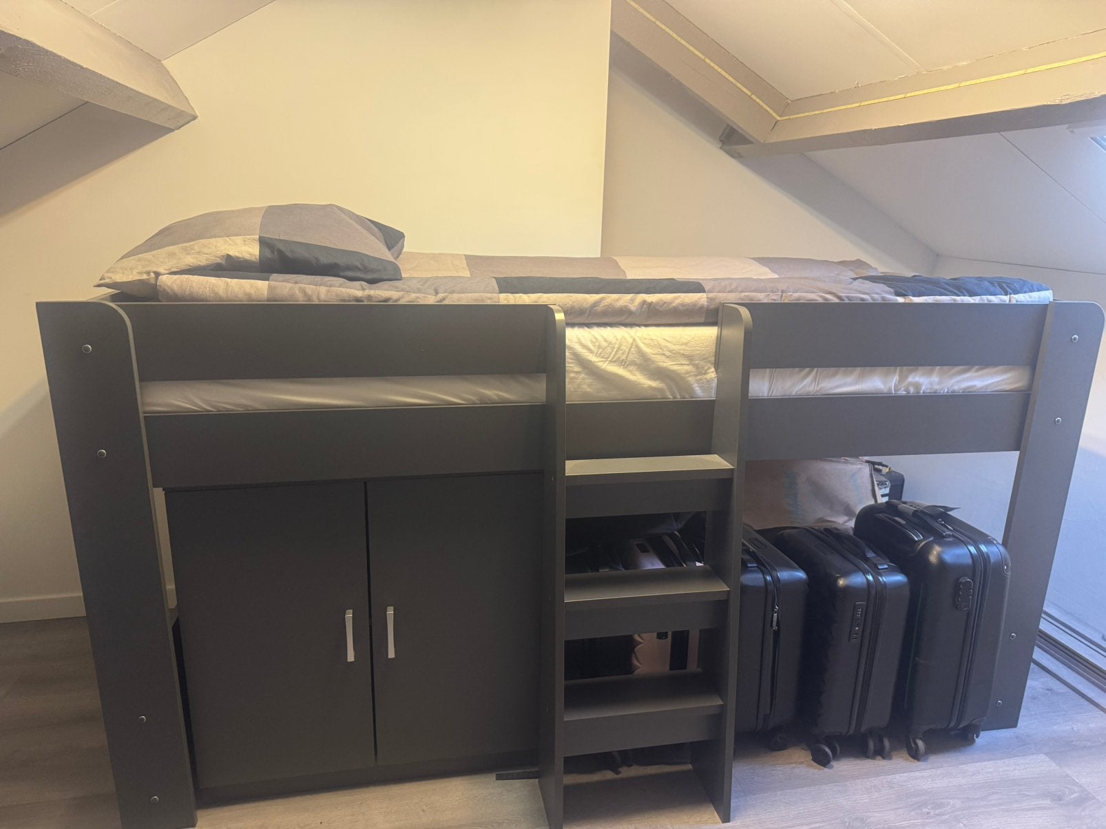 Zo goed als nieuw multifunctionele bed, Ophalen, Zo goed als nieuw, Hoogslaper