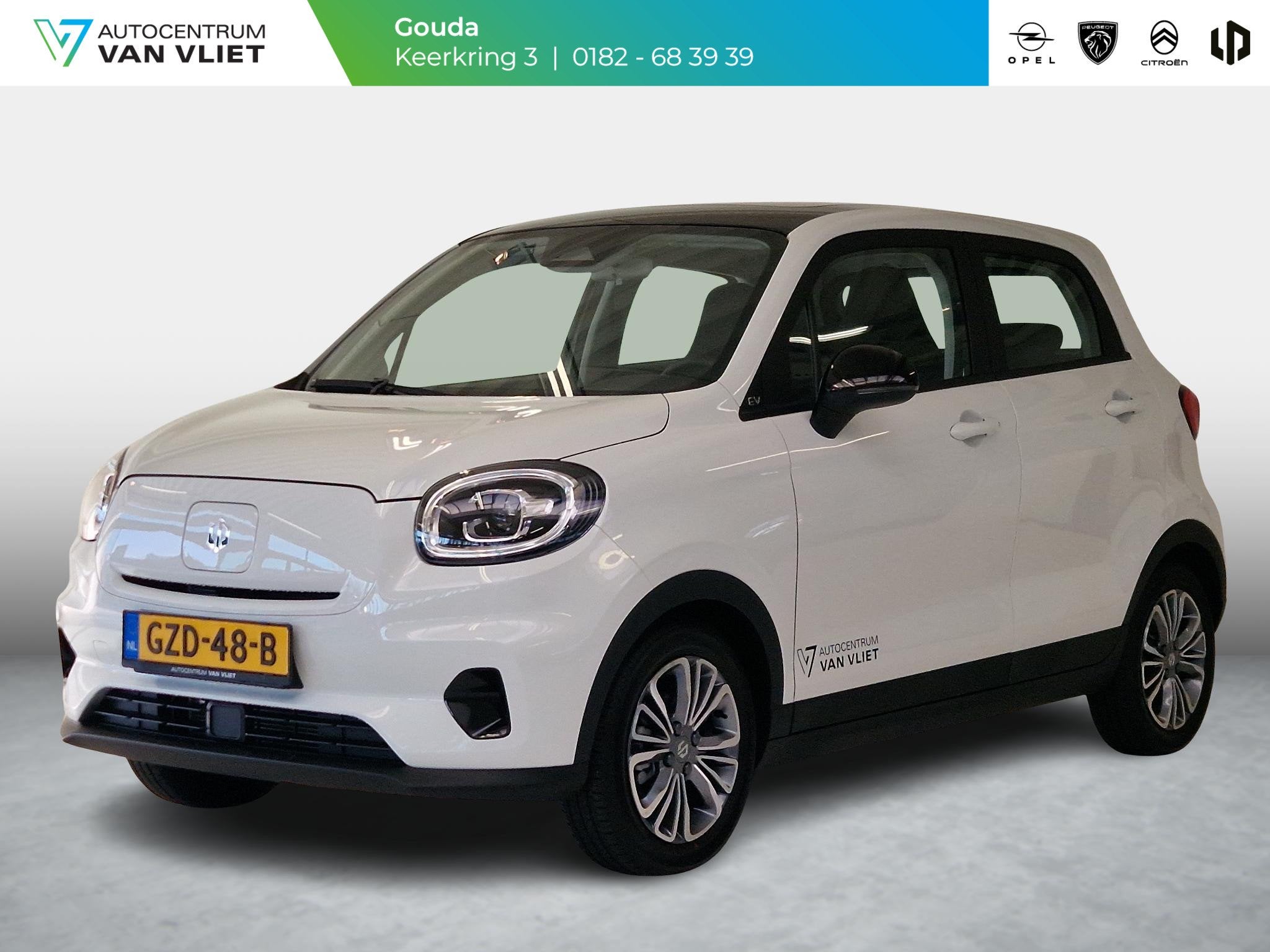 Leapmotor T03 Design 37.3 kWh | Navigatie | Cruise control, Auto's, Leapmotor, Stof, Parkeersensor, 4 stoelen, Wit