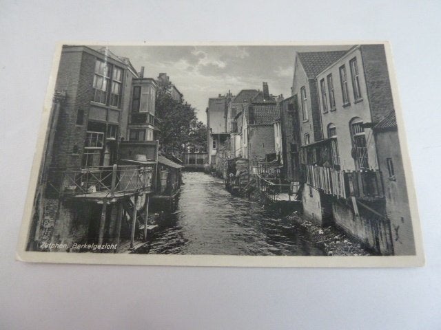Zutphen 1937 Berkelgezicht, Ophalen of Verzenden, 1920 tot 1940, Gelopen, Gelderland