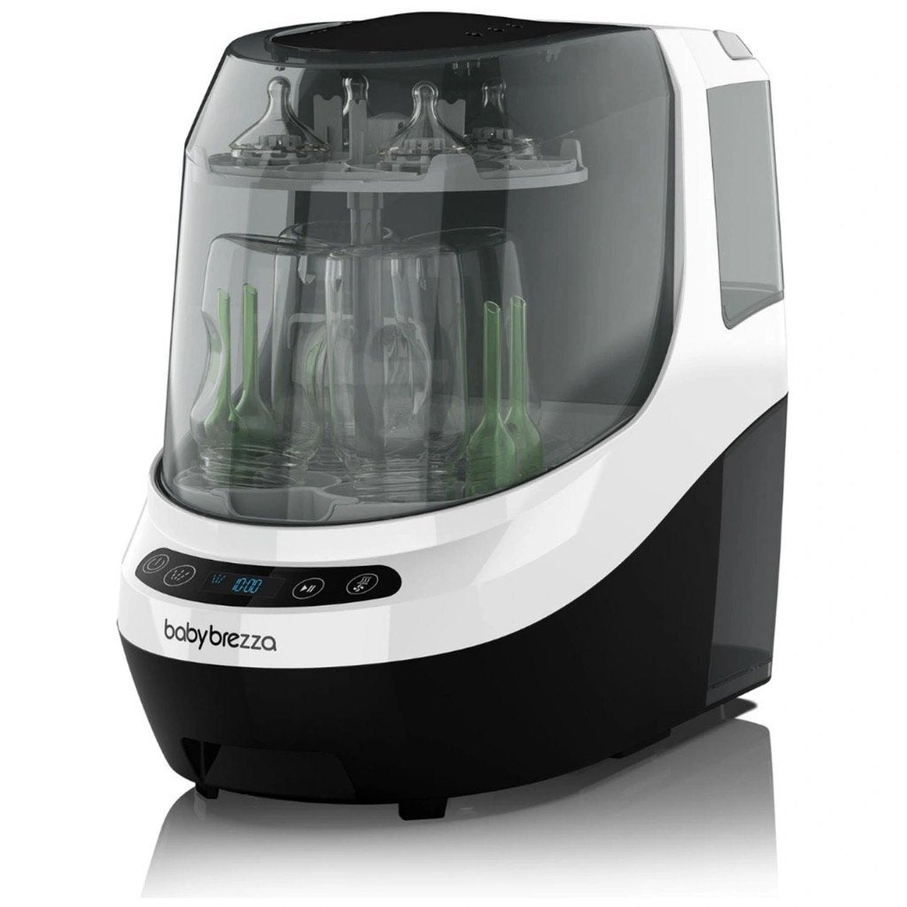 Baby Brezza Bottle Washer Pro - flessenwasser sterilisator, Sterilisator, Ophalen of Verzenden, Zo goed als nieuw, Baby Brezza