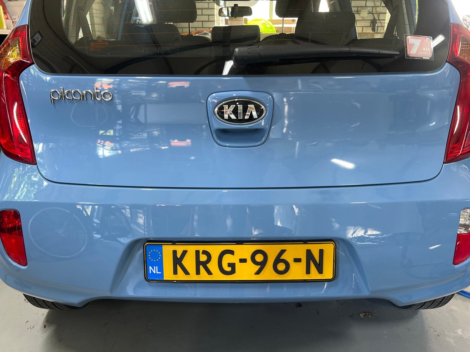 Kia Picanto 1.0 Cvvt 5-DRS 2014 Blauw 19.123 km!!!, Voorwielaandrijving, Handgeschakeld, 3 cilinders, 870 kg