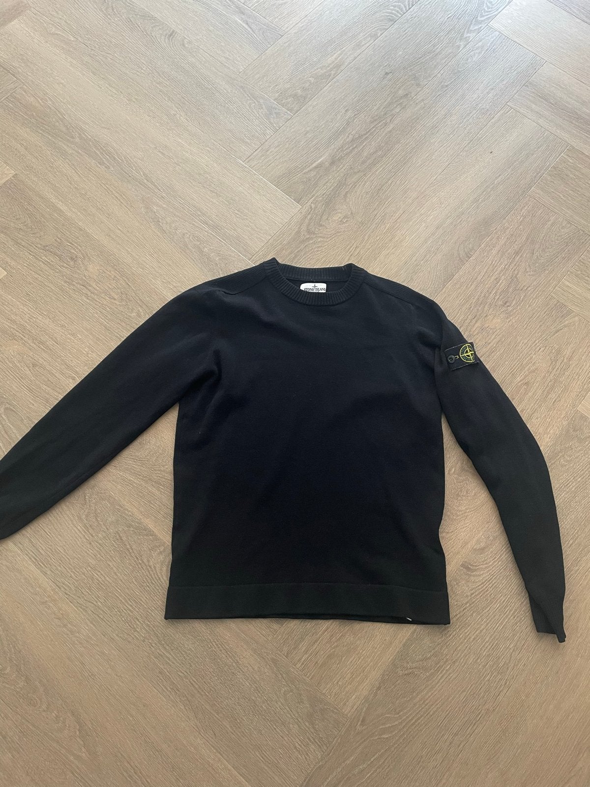 Stone Island Trui Maat S - Zwart, Ophalen of Verzenden, Zo goed als nieuw, Maat 46 (S) of kleiner, Zwart