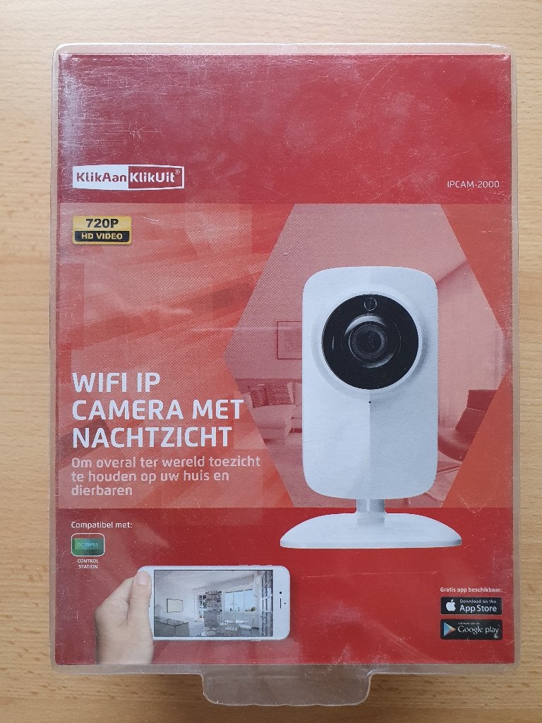 Klikaanklikuit WIFI IP Camera IPCAM-2000, Ophalen of Verzenden, Nieuw, Overige merken, Overige typen