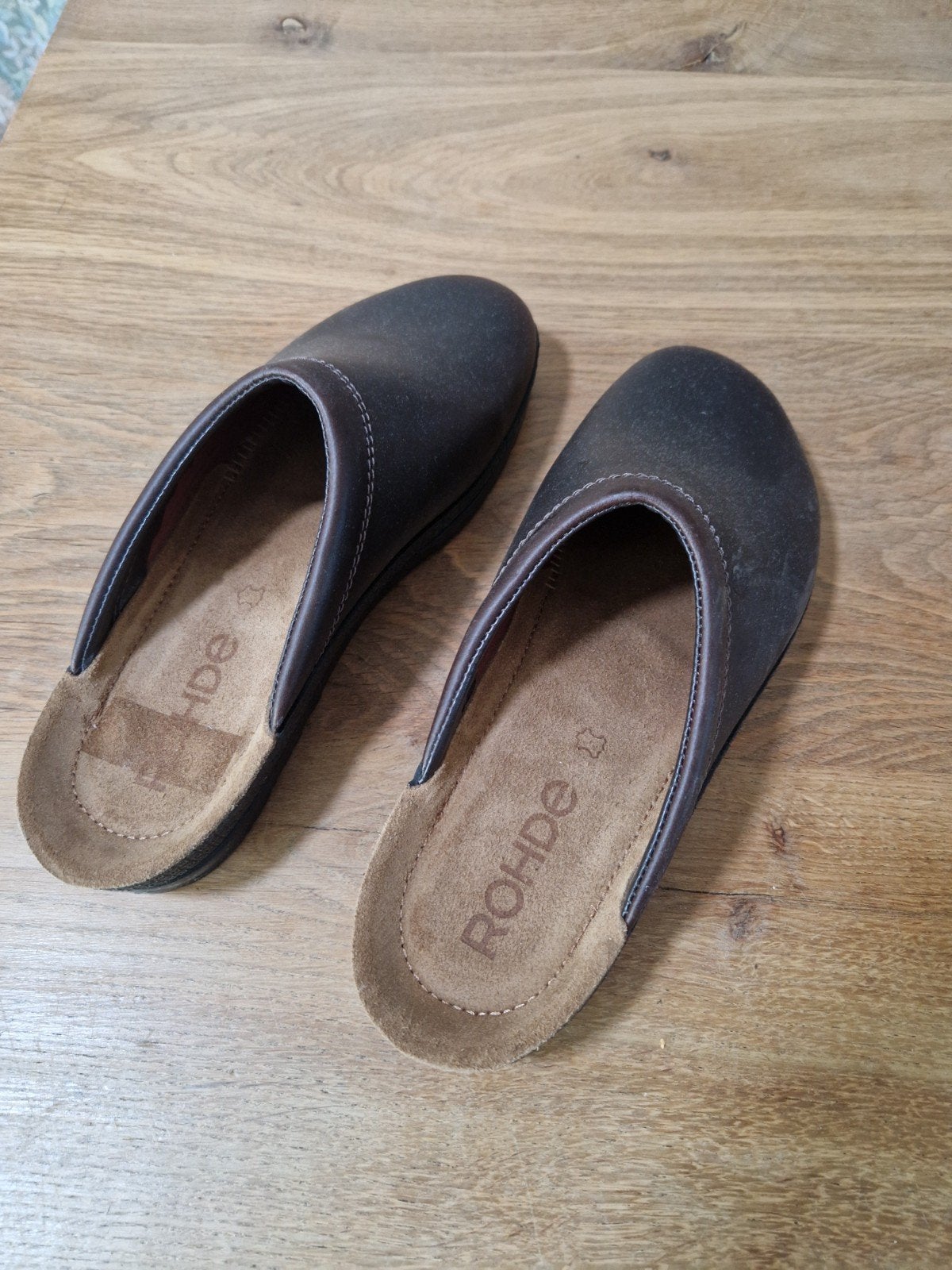 Rohde Pantoffels Maat 44, Bruin, Nieuw, Ophalen of Verzenden, Pantoffels of Sloffen