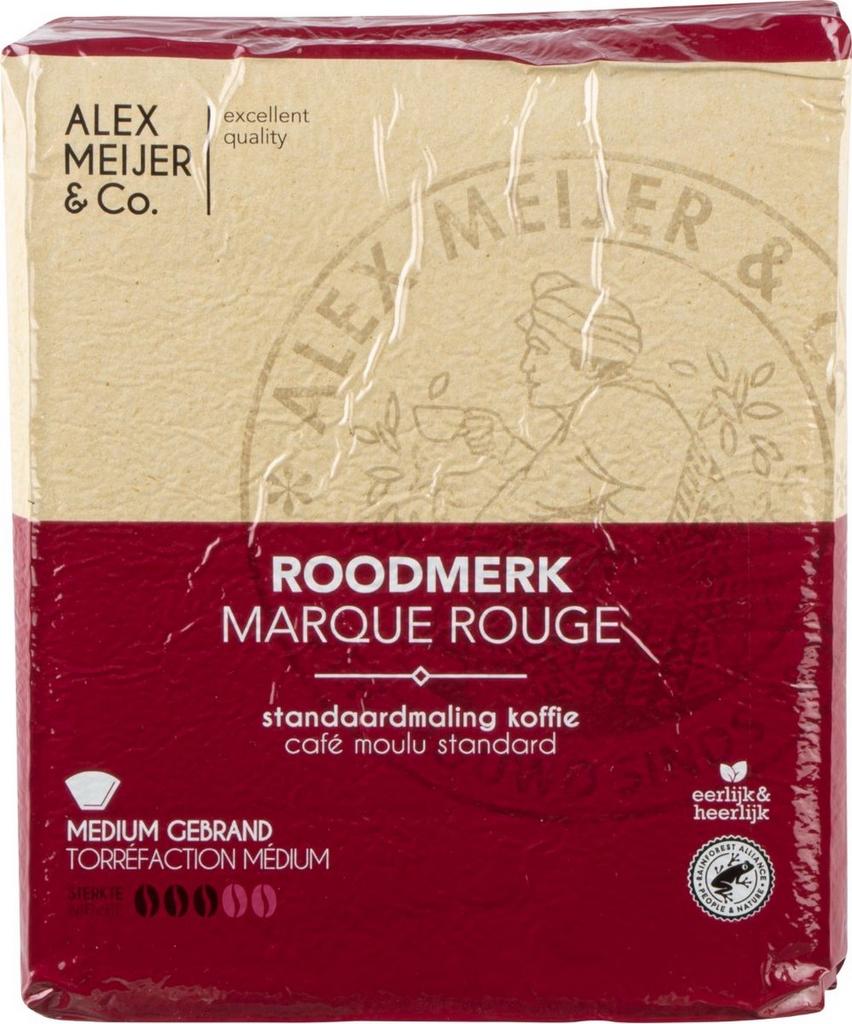 Alex Meijer & Co. Roodmerk Standaardmaling Koffie 1,5 kilo, Huis en Inrichting, Keuken | Keukenbenodigdheden, Nieuw, Ophalen of Verzenden