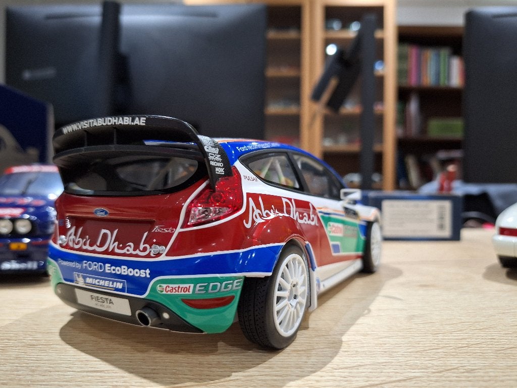 1:18 Minichamps Ford Fiesta WRC, Ophalen of Verzenden, Zo goed als nieuw, Auto, MiniChamps