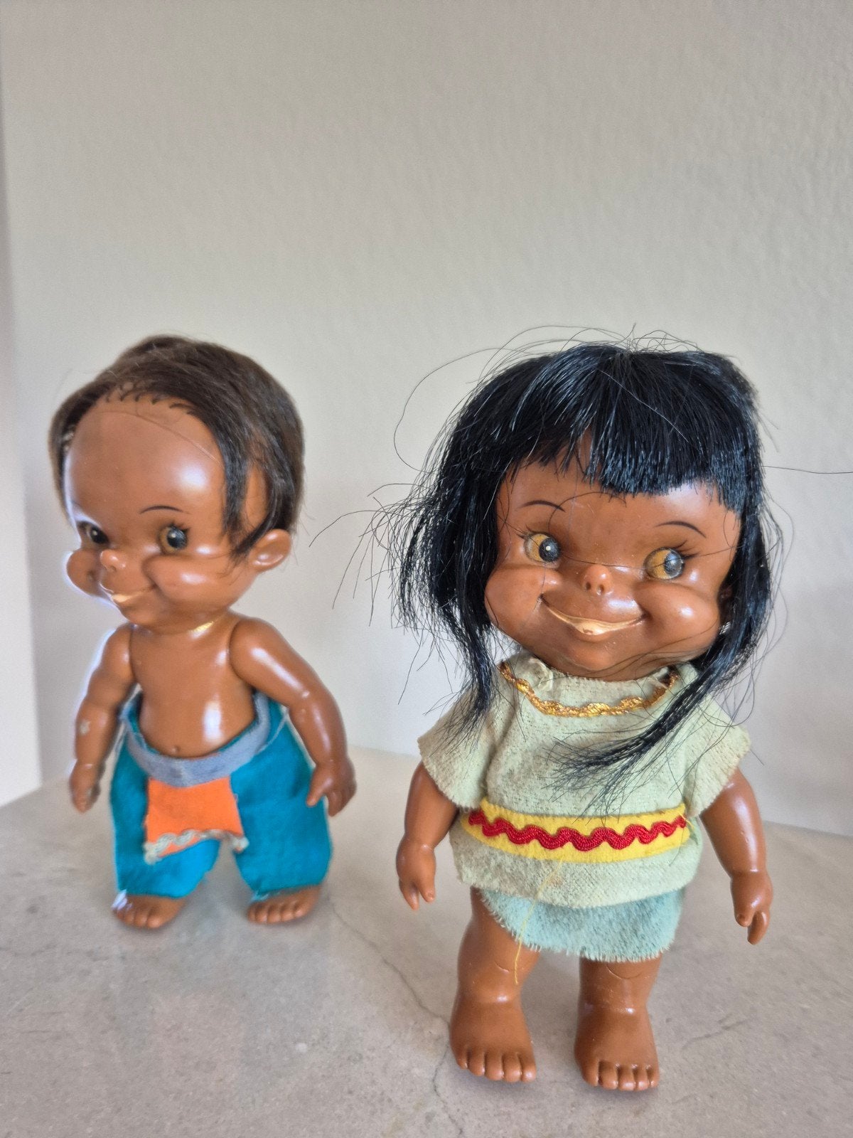 Jaren 70 poppen, Verzamelen, Ophalen of Verzenden, Gebruikt, Pop