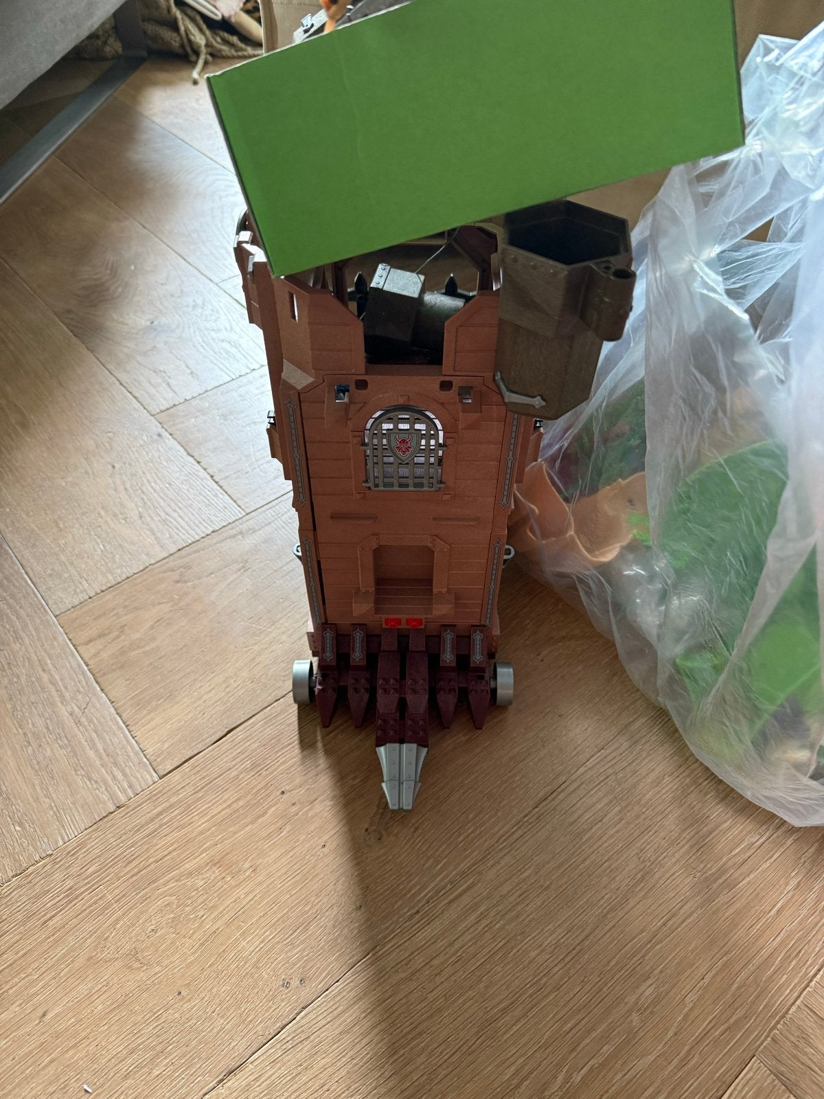 Playmobil Knights Mobiele Dwergenvesting 9340, Complete set, Ophalen of Verzenden, Zo goed als nieuw, Kasteel/Fort