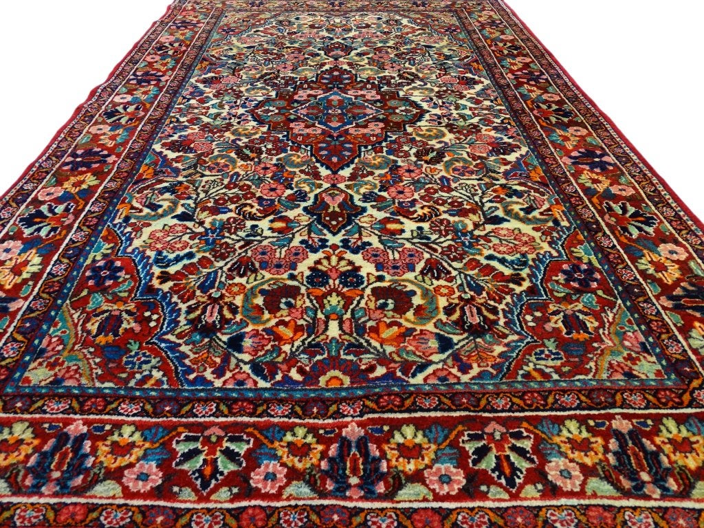 Perzisch tapijt - Rozen Bidjar - 210 x 132 cm - Handgeknoopt, 100 tot 150 cm, -, -, 200 cm of meer