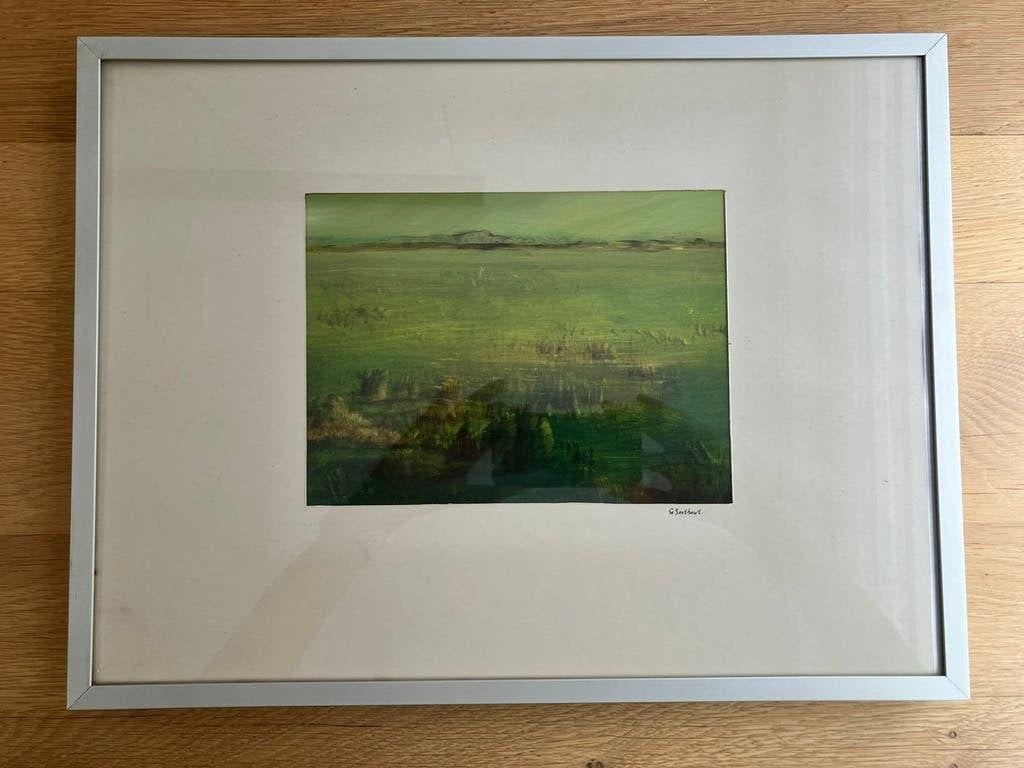 Olieverfschilderij, Landschap Gerrit Soethout, Ophalen, Landschap