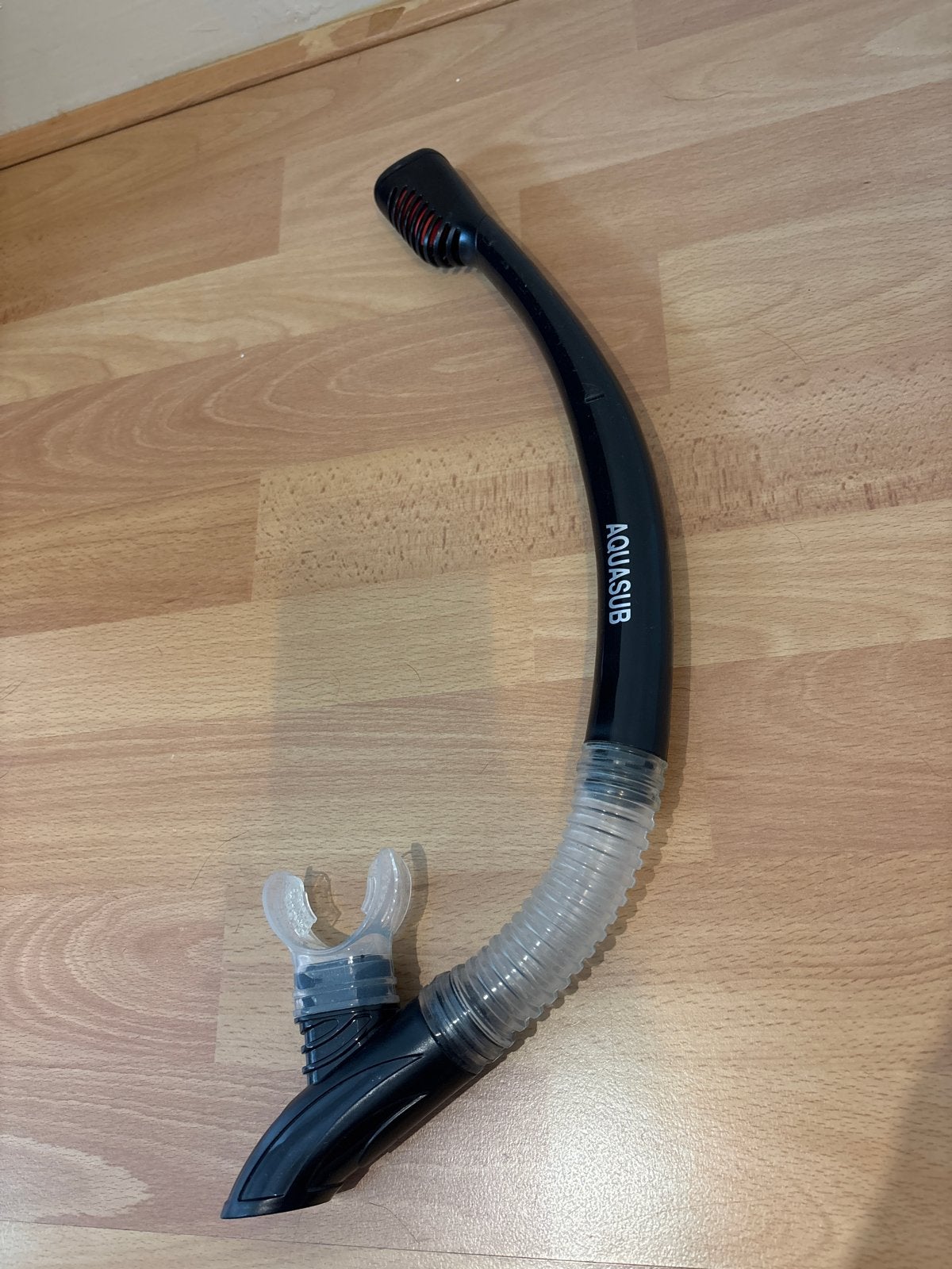 Aquasub Snorkel - Zwart, Ophalen, Gebruikt, Snorkel