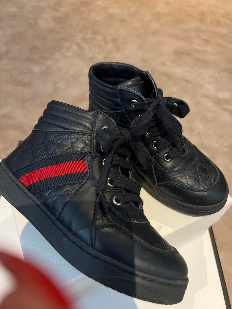 GUCCI schoenen maat 25 origineel Zgan 1 keer gedragen blauw, Schoenen, Ophalen of Verzenden, Zo goed als nieuw, Jongen