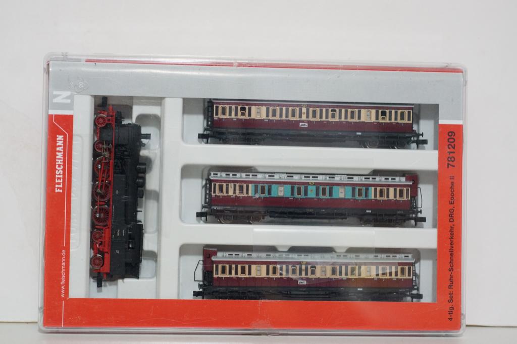 Fleischmann 781209 Ruhr-Schnellverkehr DRG., Hobby en Vrije tijd, Modeltreinen | N-Spoor, Gelijkstroom, Fleischmann, Ophalen of Verzenden