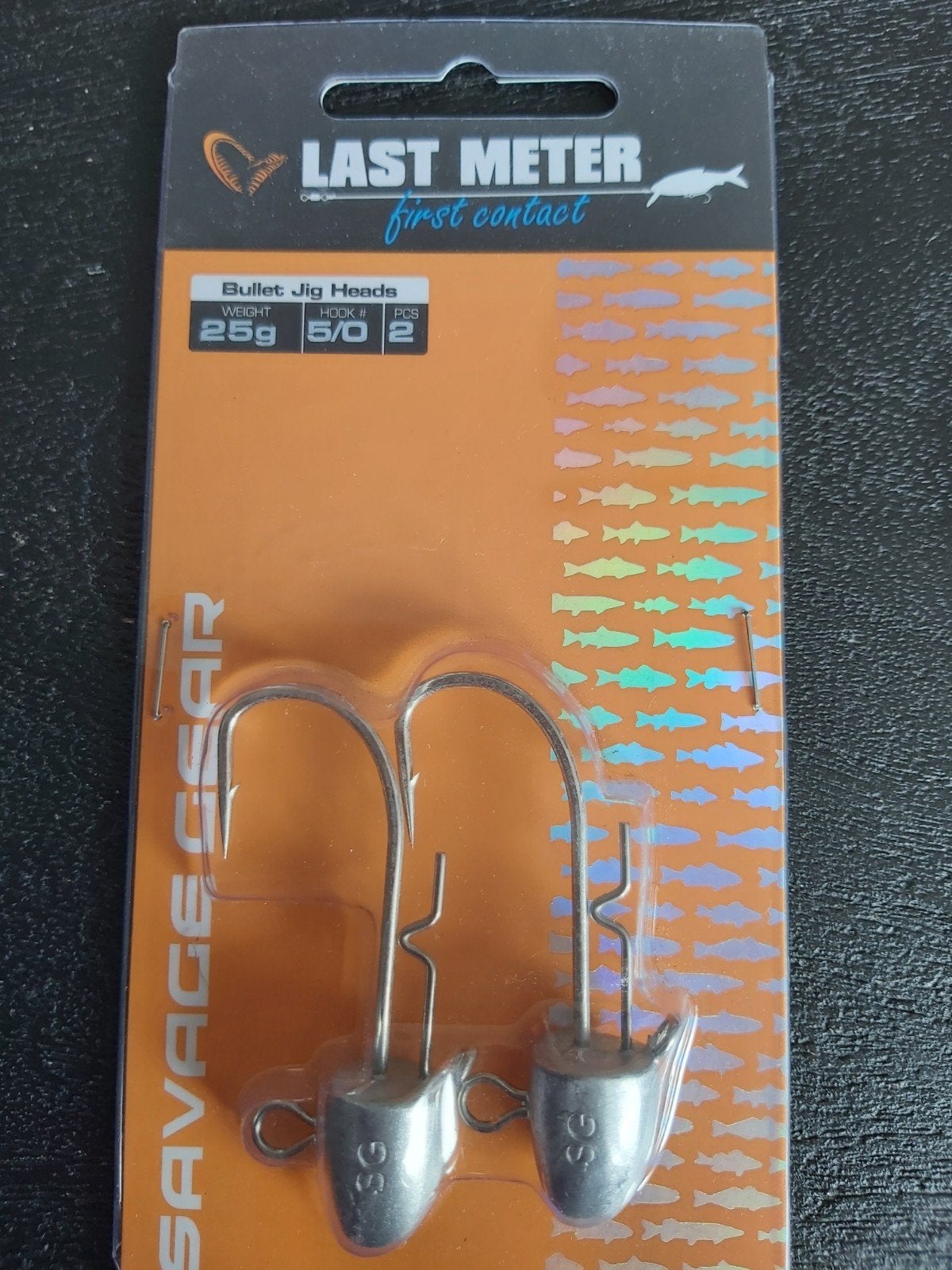 Savage Gear Bullet Jig Heads 25g 5/0 (2 stuks), Ophalen of Verzenden, Nieuw, Kunstaas