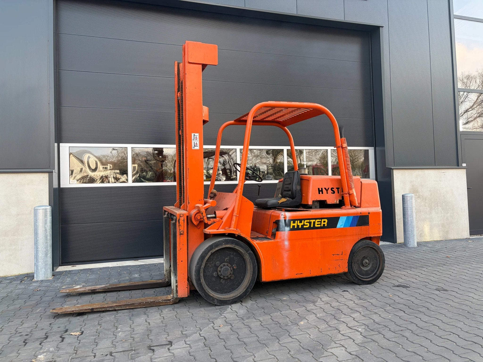 Hyster A24E diesel heftruck(6750kg hefvermogen!), Zakelijke goederen, Machines en Bouw | Heftrucks en Intern transport, Overige aandrijving