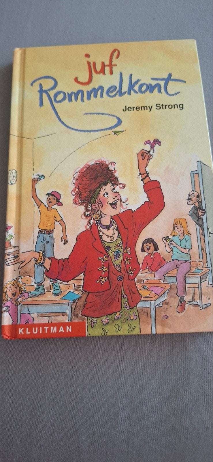 Juf Rommelkont - Jeremy Strong, Boeken, Ophalen of Verzenden, Zo goed als nieuw, Jeremy Strong, Fictie
