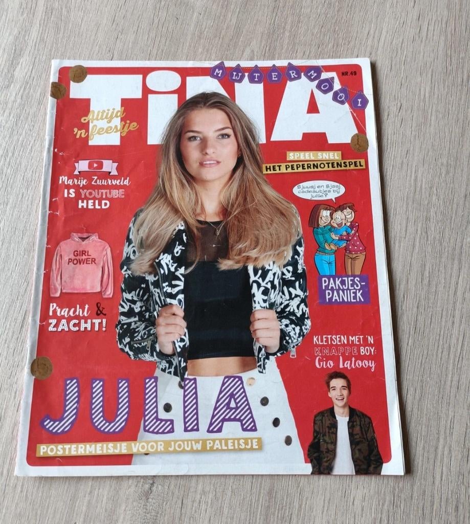 Tina Magazine Nr. 49 - Met Julia en Marije Zuurveld, Verzenden, Gelezen, Damesbladen