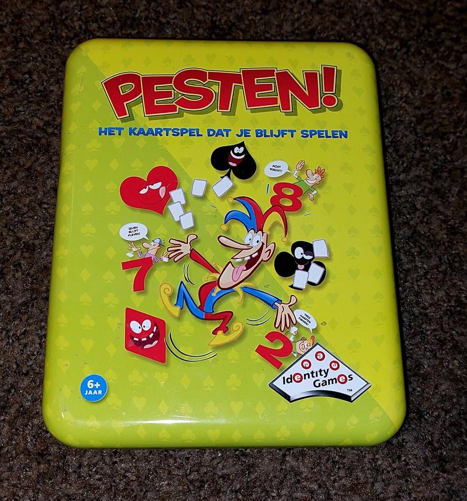 Pesten! Het kaartspel - ongebruikt, Een of twee spelers, Ophalen of Verzenden, Nieuw, Identity Games
