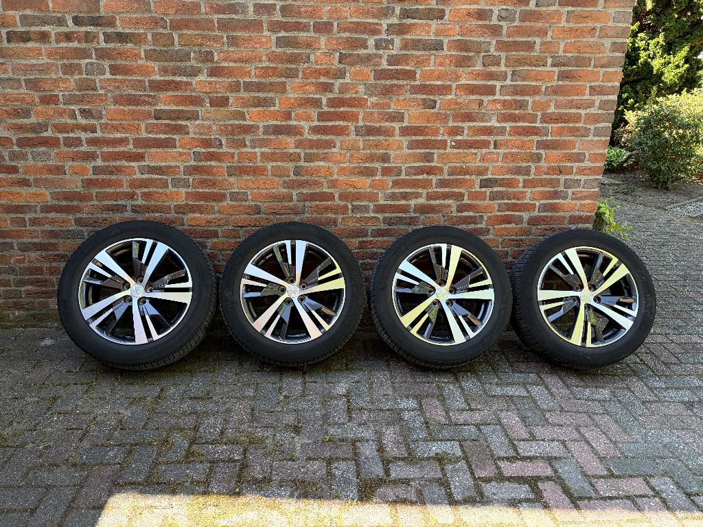 18 inch 5x108 Peugeot 3008 / 5008 velgen., Auto-onderdelen, Banden en Velgen, Ophalen, 18 inch, Velg(en), Zomerbanden