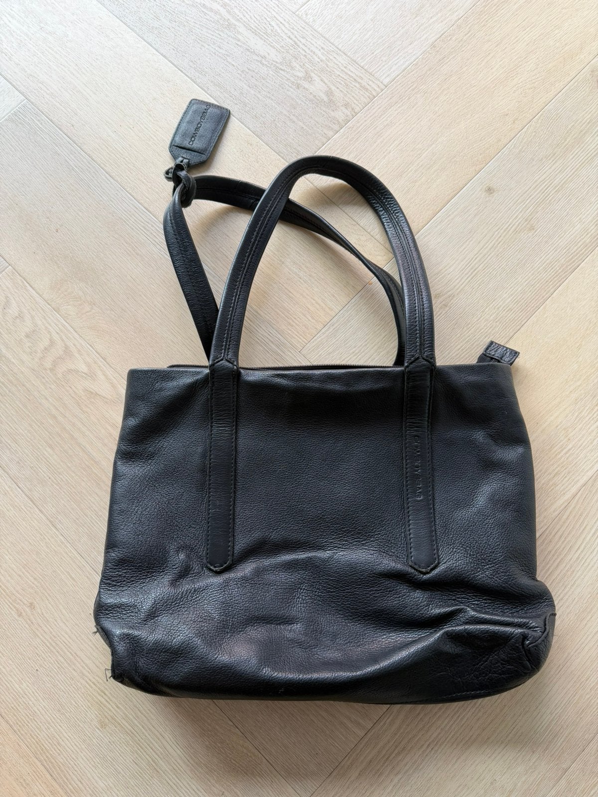 Cowboysbag zwart, Ophalen of Verzenden, Zo goed als nieuw, Zwart, Handtas