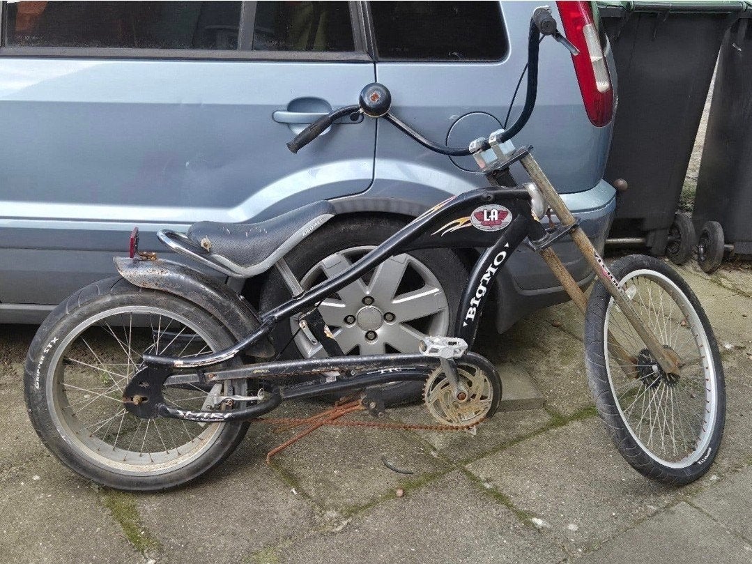 LA Cycle Big Mo Chopper/Cruiser Fiets

Unieke LA Cycle Big M, Fietsen en Brommers, Minder dan 47 cm, Ophalen, Gebruikt, Staal