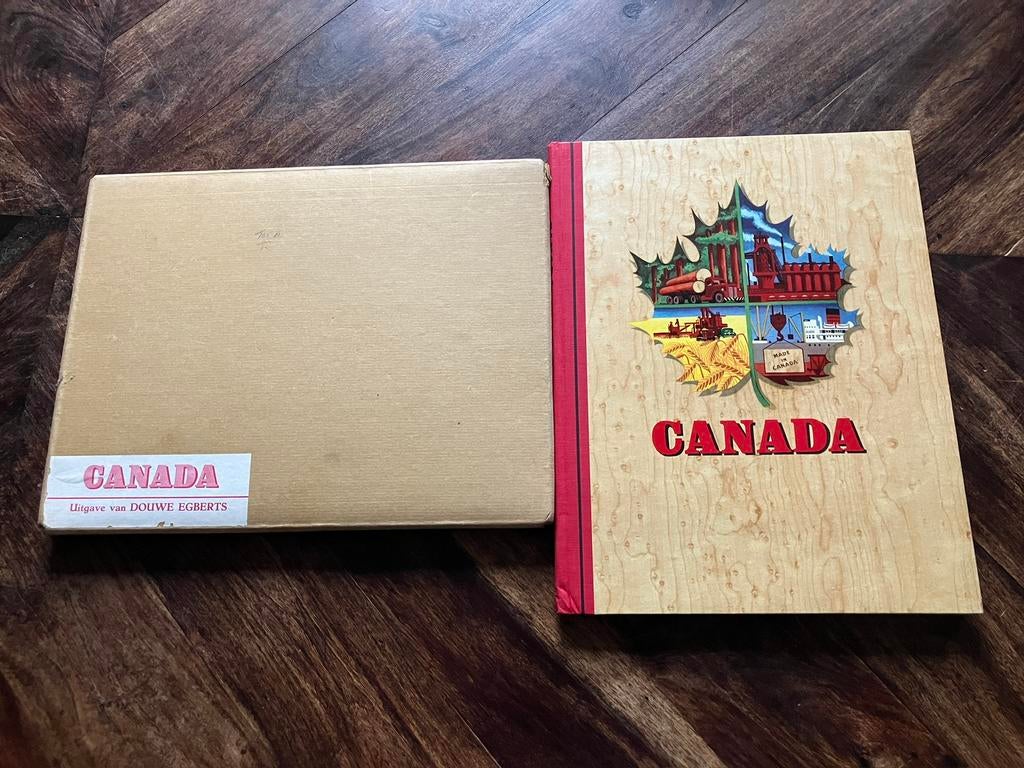 Douwe Egberts Canada Plaatjesalbum, Ophalen of Verzenden, Gelezen