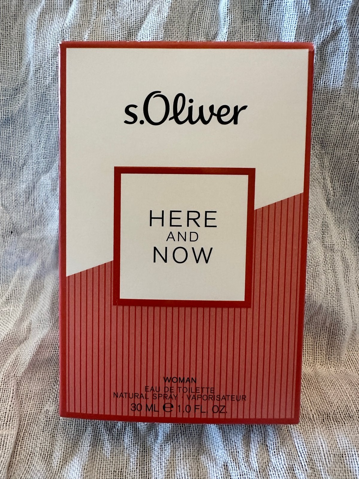 s.Oliver Here and Now Eau de Toilette 30 ml, Ophalen of Verzenden, Zo goed als nieuw