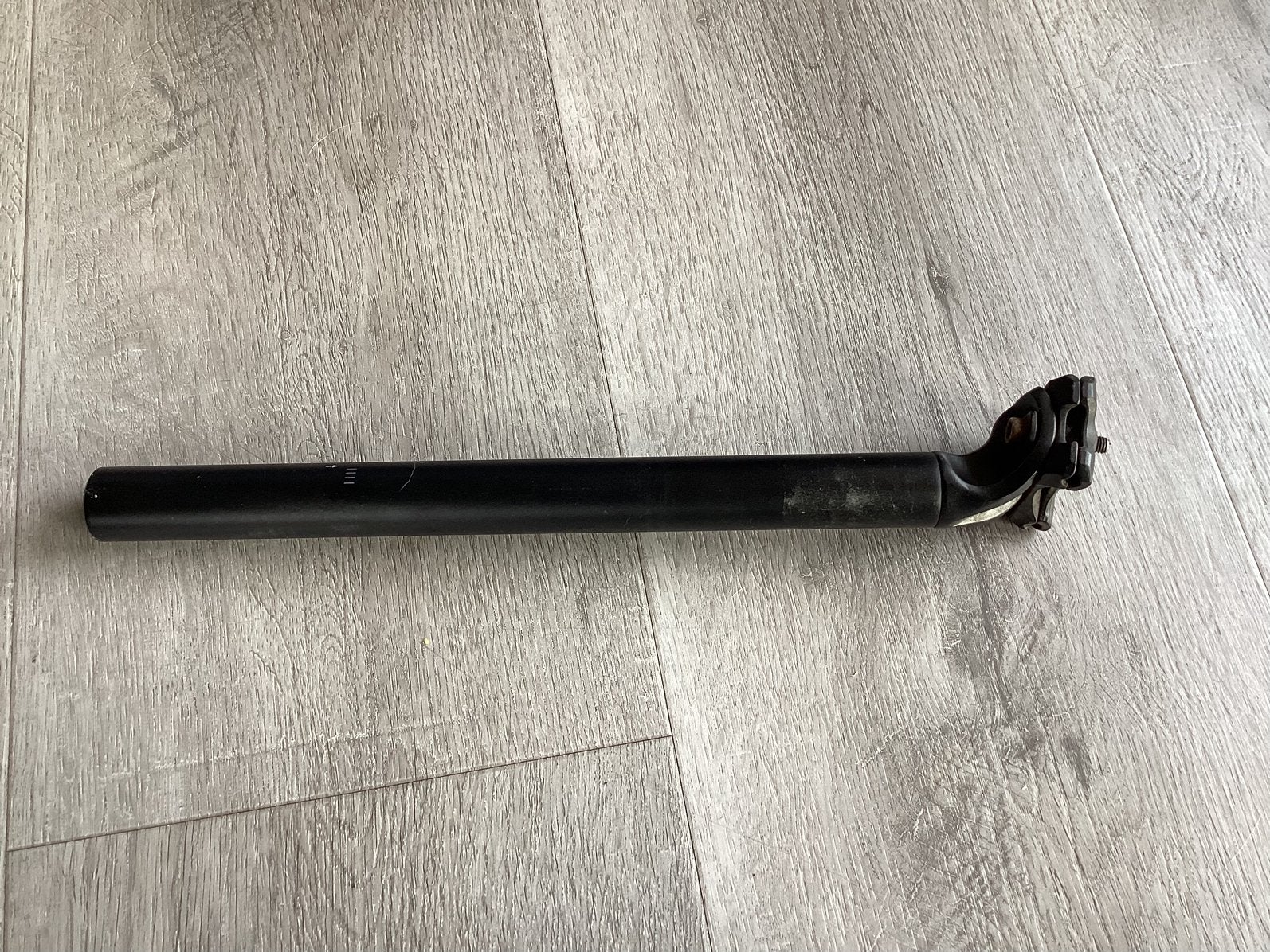 Aluminium zadelpen 27,2 mm, Gebruikt, Ophalen of Verzenden, Stadsfiets, Zadel